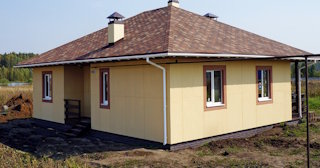 Одноэтажный дом из панелей под ключ в Алексине - Строй-Лкс от 133537 рублей